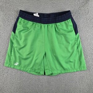 Babolat Short Mens XL Green Athletic Colorblock Tennis Running Lightweight